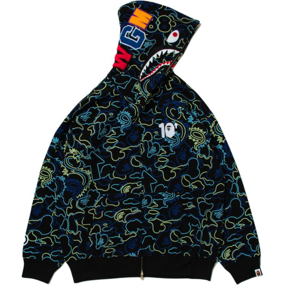 A Bathing Ape Bathing Ape X 88rising Collaboration Свитшот синий