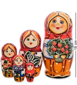 Народные промыслы МР-24/ 96-B Матрешка 5м «Настенька»