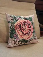 Декоративный гобеленовый чехол для интерьерной подушки Загадка 2 38*38