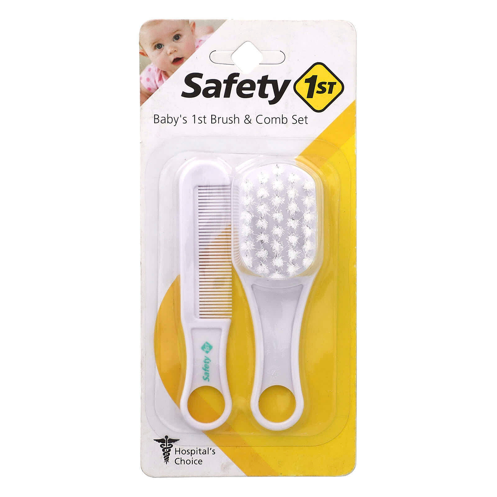 Safety 1st, первый набор расчесок и расчесок для детей, 2 шт.