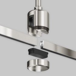 Крепление потолочное Short 138мм с прямым коннектором питания Maytoni Flarity TRA156C-IPCL1-PT