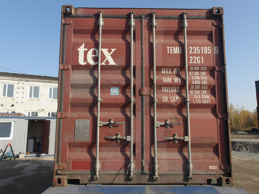 Контейнер 20 футов № TEMU2351859