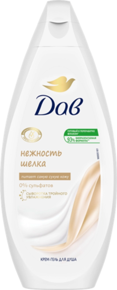 Дав Крем-гель для душа Нежность шелка 250мл