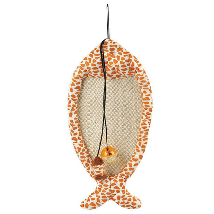 Коврик-когтеточка Gamma "Рыбка" из сизаля 440х230х20