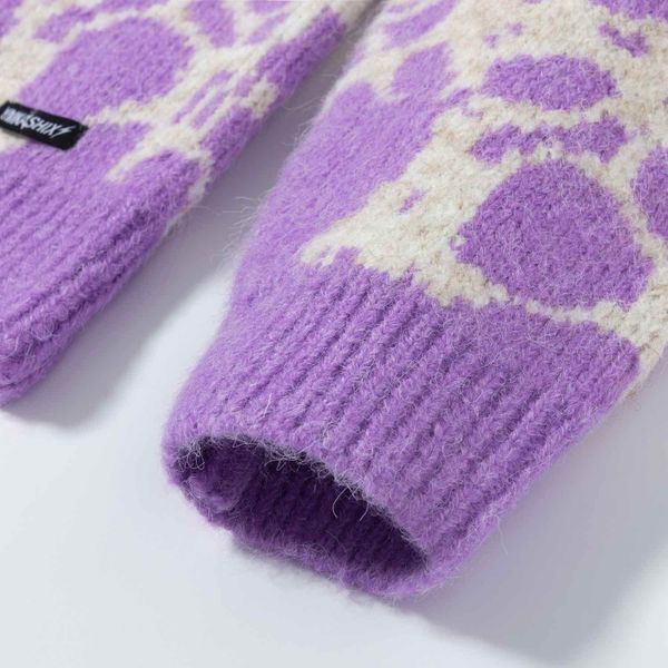 Свитер Kelp Фиолетовый - фото 6