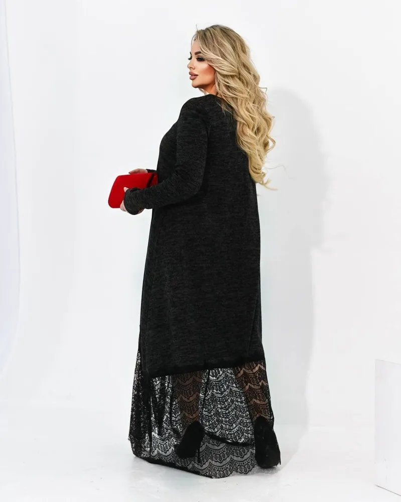 Ангоровое платье УК-8518-1 Фабрика Моды