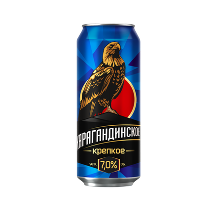 Пиво Карагандинское крепкое 0,45 л ж/б