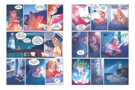 Комикс Гримуар Эльфи. Книга 1. Тайна острова