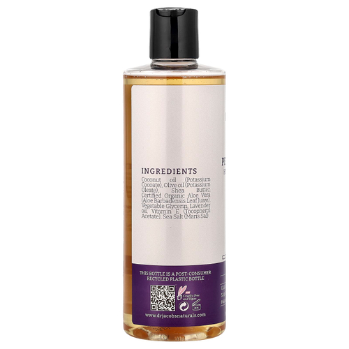 Dr. Jacobs Naturals, кастильский шампунь для домашних животных, лаванда, 473 мл (16 унций)