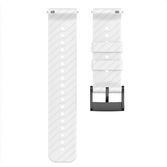 Силиконовый ремешок Suunto 24 mm для 9 / 9 Baro / 7 / D5 / Spartan Sport быстросъемный (Athletic 3) (Серый)