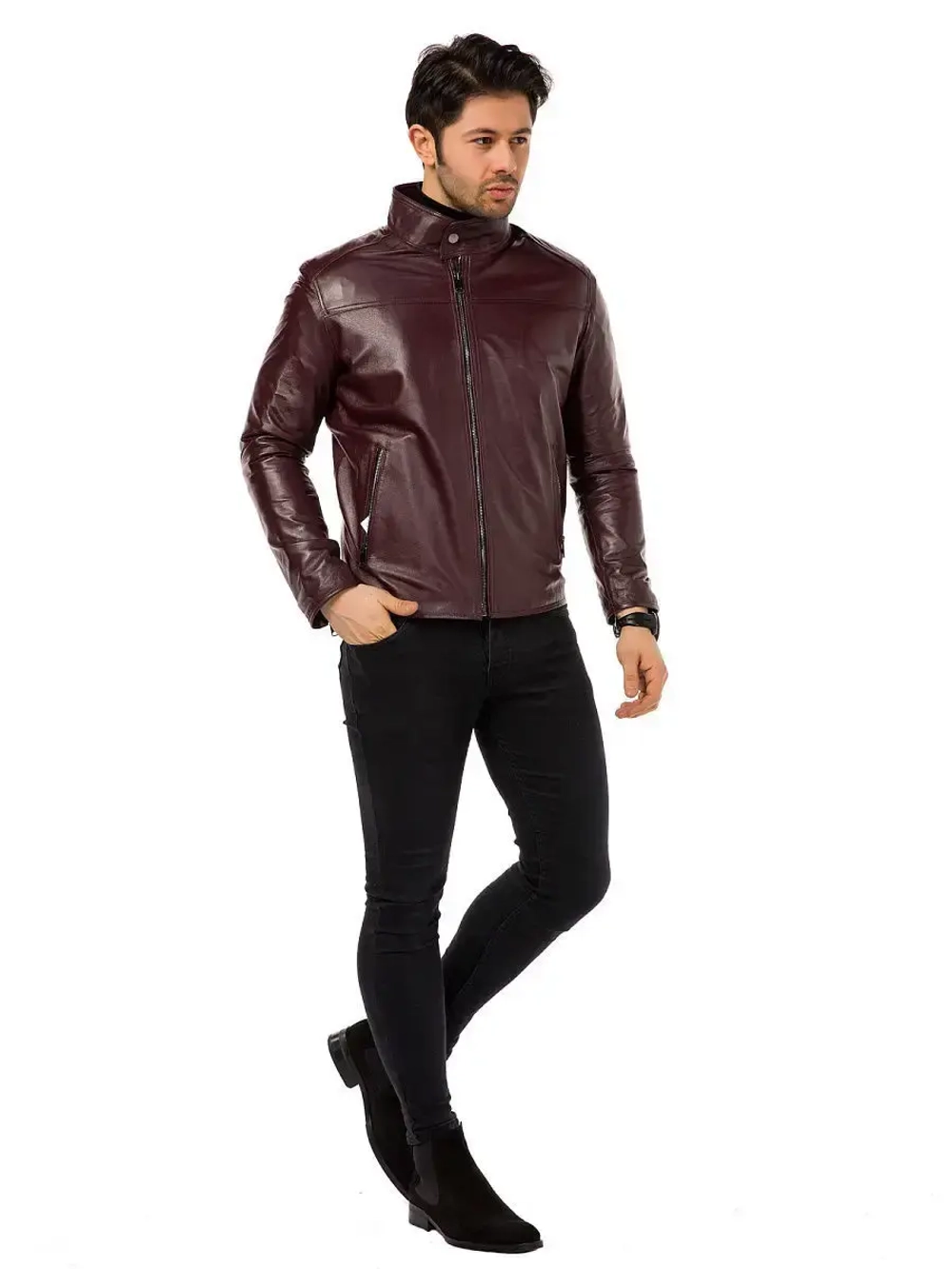 Куртка мужская  из натуральной кожи