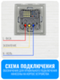 Розетка с зарядным устройством USB и Type-C Smart Aura серия Classic с рамкой из стекла