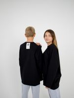 Лонгслив оверсайз "УГОЛЬ" подростковый