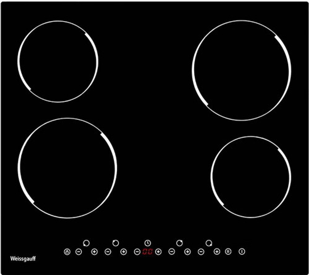 Электрическая варочная панель Weissgauff HV 640 B