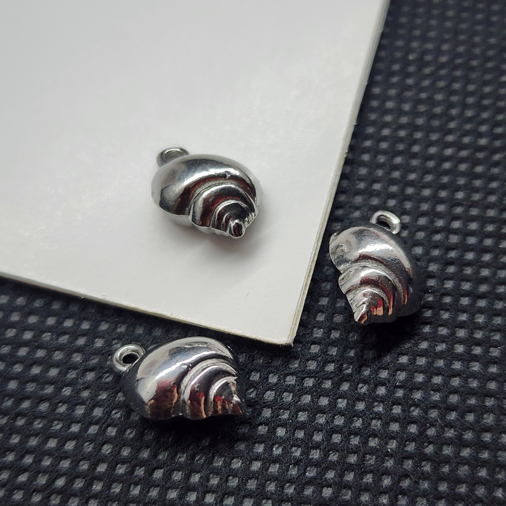 Подвеска ракушка, сталь, премиальная фурнитура