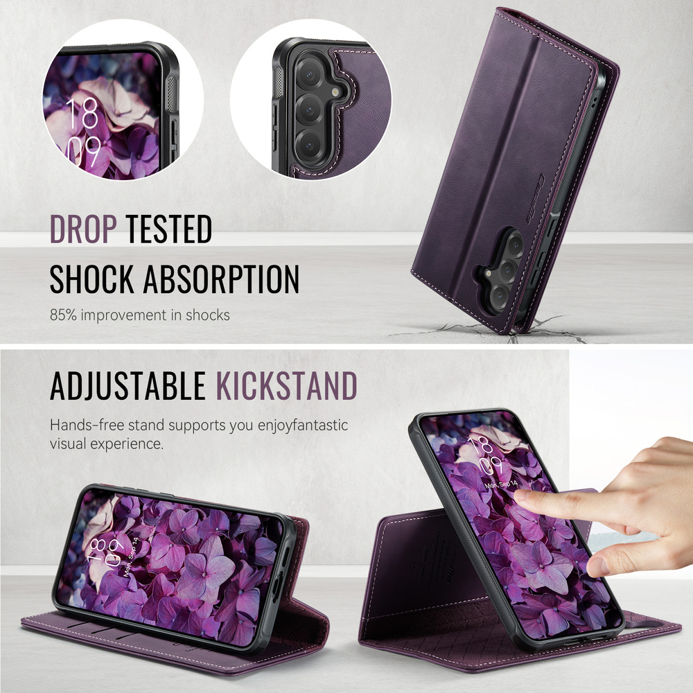 Чехол-кошелек CaseMe 2 in 1 MagSafe Samsung Galaxy S24