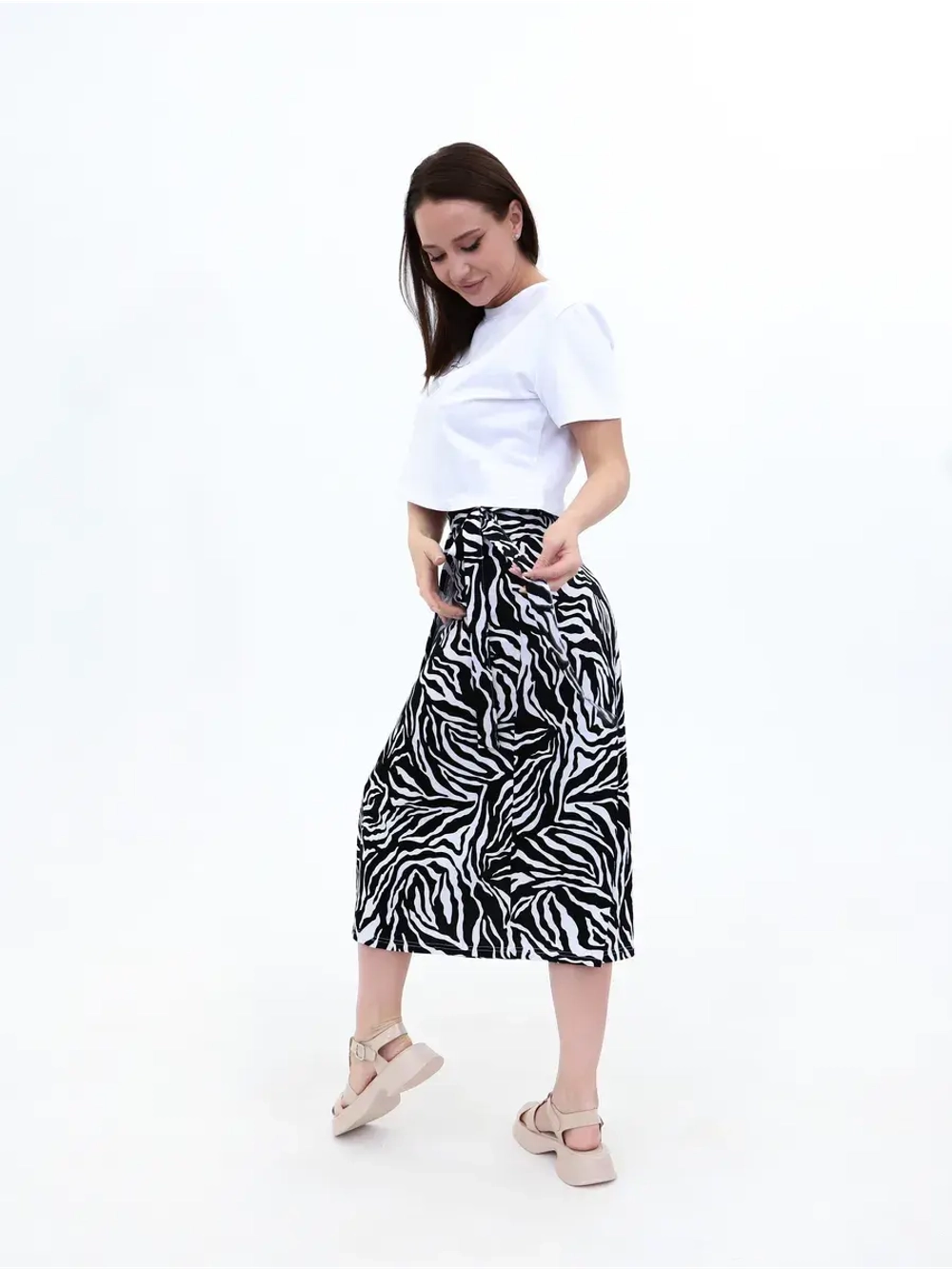 Костюм женский "Энимал" белый