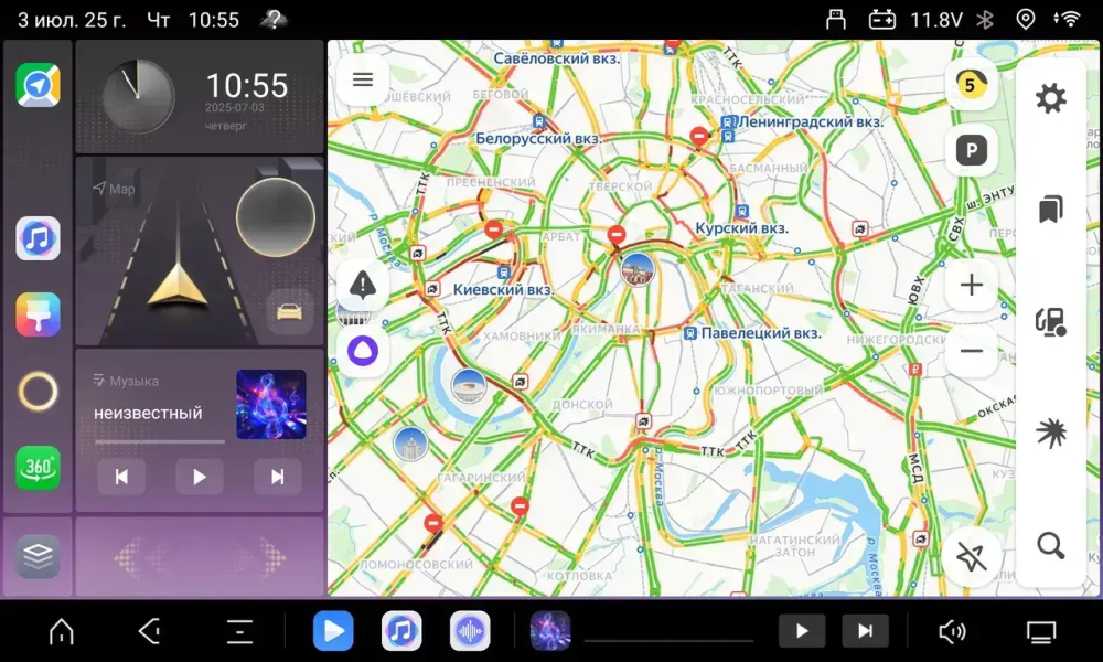 Магнитола для KIA Sportage 2016-2018 - Carmedia OL-9733 (кнопки и крутилки) Android 13, TS20, 6+128Гб, CarPlay, 4G SIM-слот