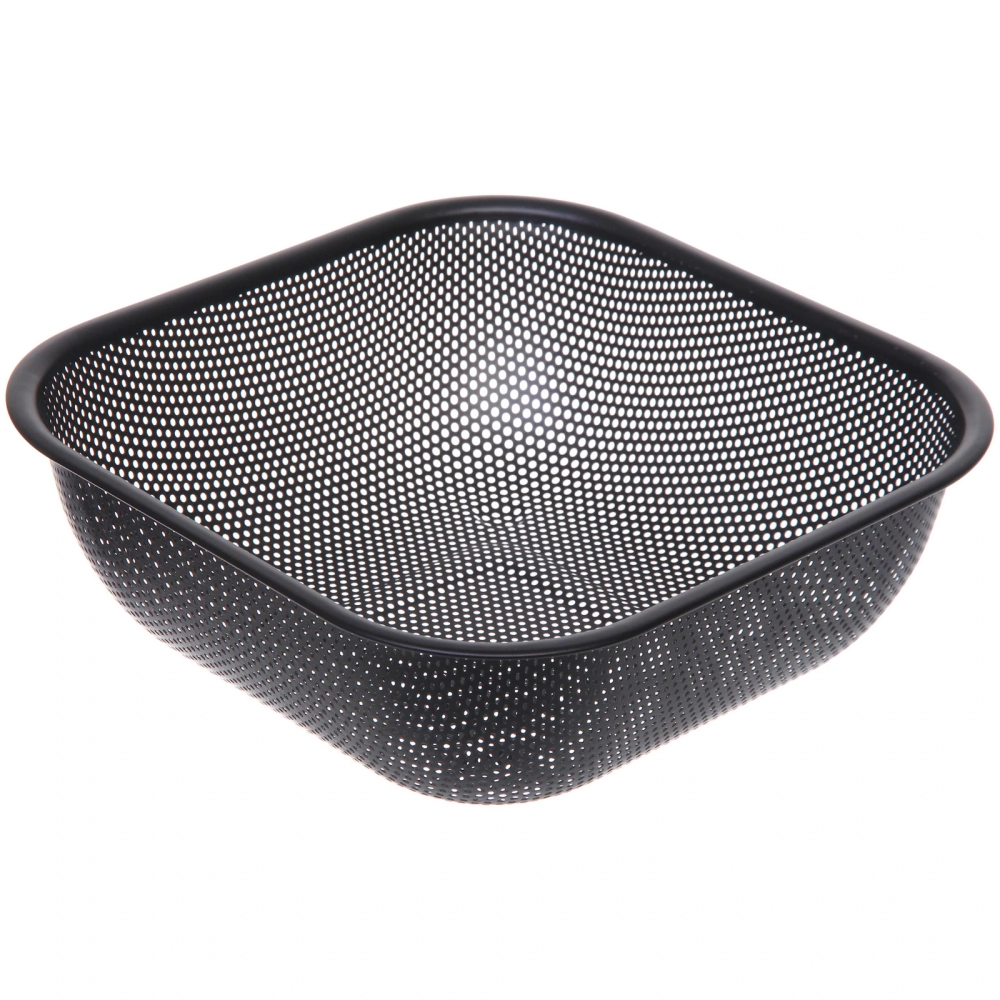 Дуршлаг металлический «Black» 22*22см