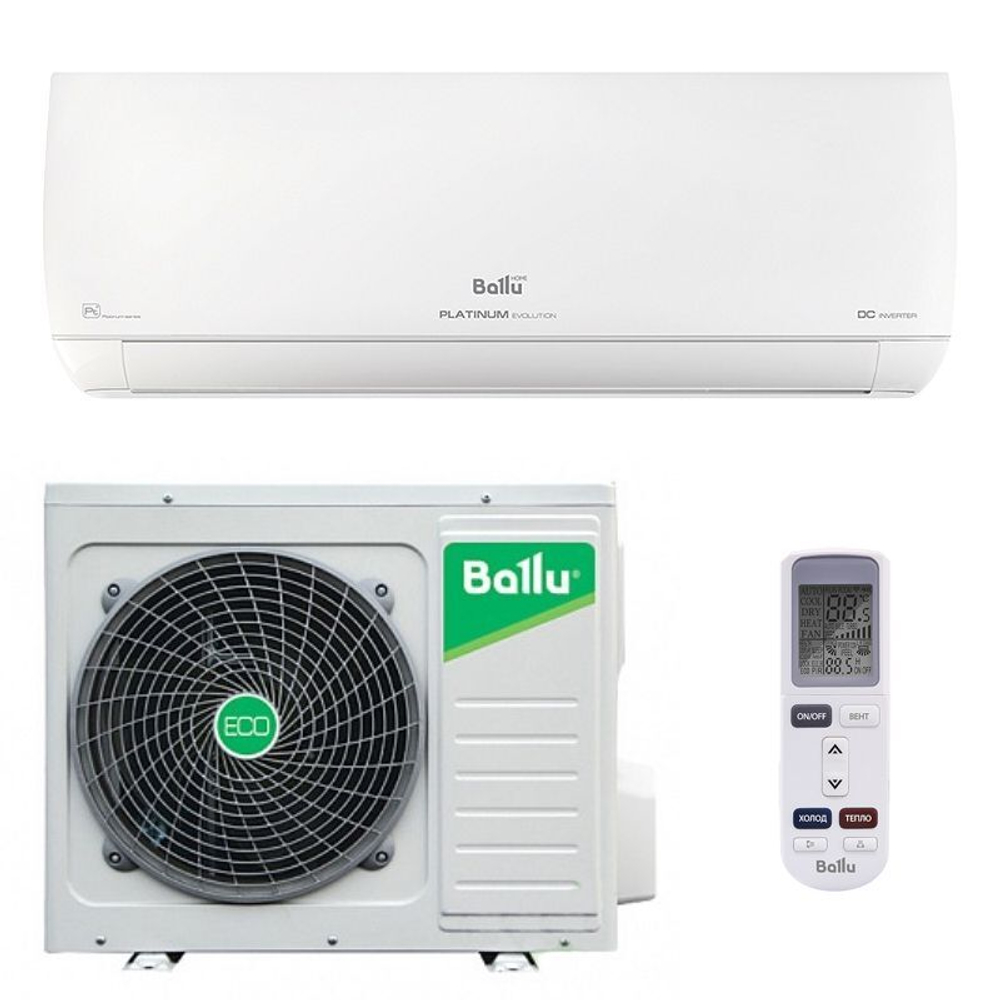 Сплит-система инверторного типа Ballu Platinum Evolution DC BSUI-12HN8_V4