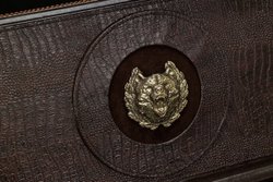 Подарочный набор шампуров в кейсе "Презент 4" голубая карельская береза