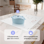 Стеклокерамическая варочная панель Zigmund & Shtain CI 46.6 W