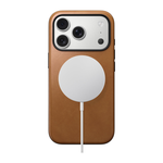 Кожаный чехол MagSafe Nomad Modern Leather Case для iPhone 17 Pro Гибридный укреплённый чехол из натуральной цельнозерновой кожи с сенсорной накладкой для Контроллера камеры