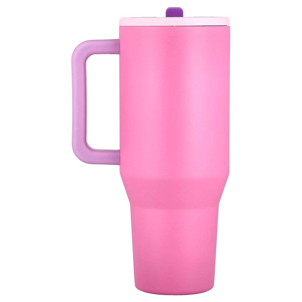 HydroJug, Traveler Tumbler, розовый сахар, 40 унций