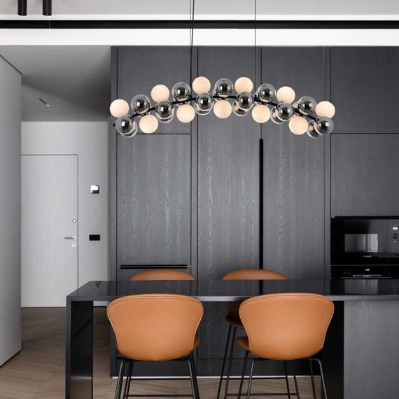 Подвесная люстра Modelux Modestyle MS.8055.11 BK