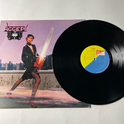 Винтажная виниловая пластинка LP Accept Lady Lou (USA 1984)