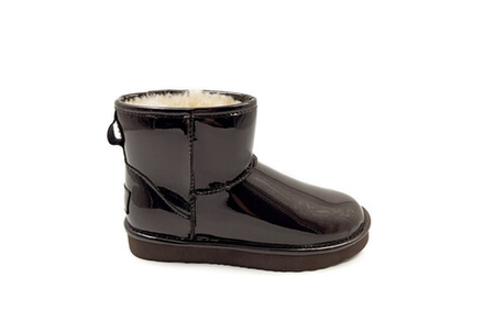 UGG Jimmy Choo Mini Patent II Chocolate