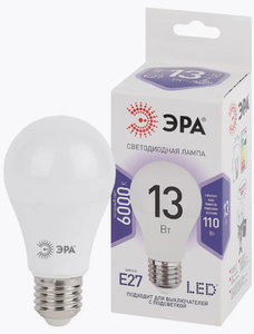 ЛАМПА СВЕТОД ЭРА LED SMD A60-13W-860-E27