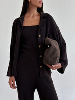 Кардиган SORAYA, тёмный шоколад