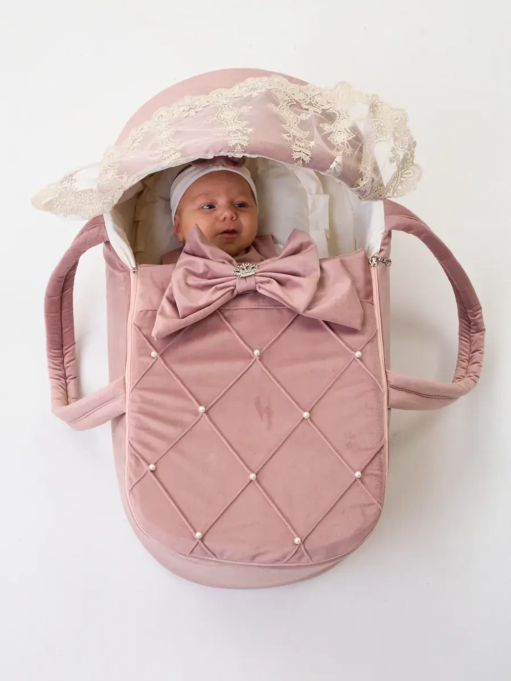 Комплект на выписку с переноской зимний