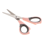 Ножницы детские, 13,5см, прорезиненные ручки, 3 цвета микс