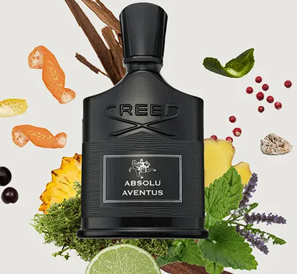 Absolu Aventus Creed 2025 - 100 ml (Коробка парфюма без слюды, парфюм новый, распаковка для фото)
