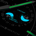 SWATCH Men 42mm Black Watch SO33B700