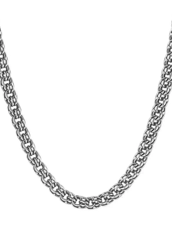 Цепочка Бисмарк серебро 925