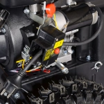 HUTER SGC 4100L снегоуборщик бензиновый 6.5 л.с, ковш 56 см, выброс 15 м, 5 вперед/2 назад 70/7/15