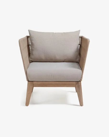 Уличное кресло Bellano из массива эвкалипта