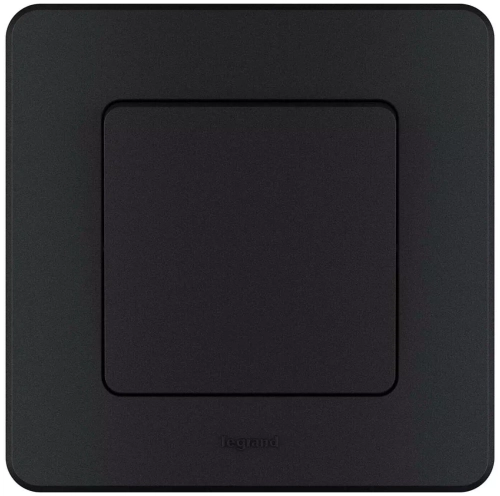 INSPIRIA Выключатель 1-кл. антрацит 673603