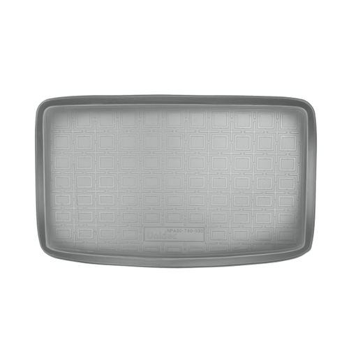 Коврик в багажник Norplast/Unidec для Volkswagen Sharan II (2010-) Серый,сложенный 3 ряд, полиуретан, арт.NPA00-T80-030-2-G