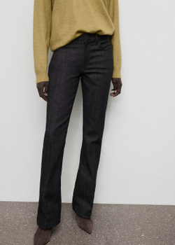 Джинсы flare средней посадки