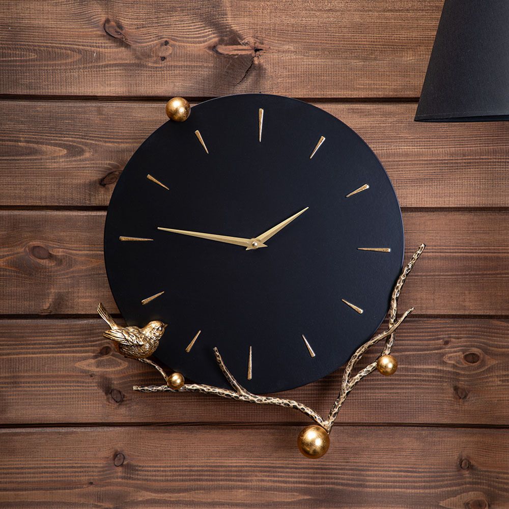 Часы настенные Терра Бранч Найт Амбер