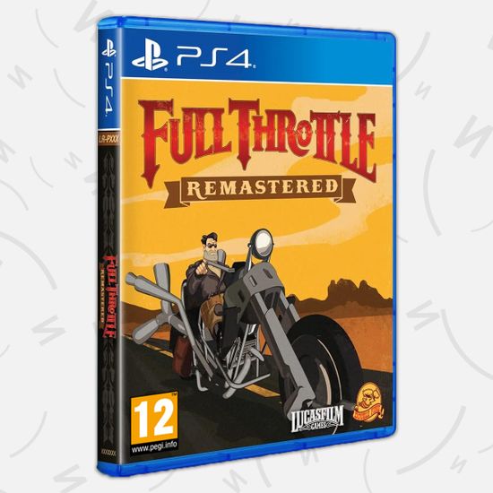 Full Throttle: Remastered [PS4, английская версия]