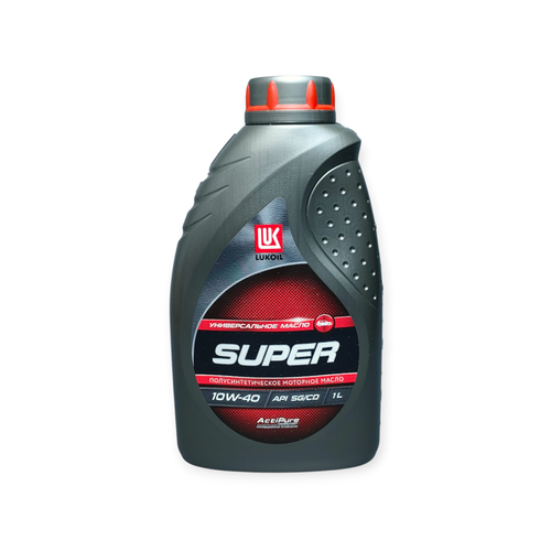 Масло моторное полусинтетическое ЛУКОЙЛ СУПЕР 10W-40 1л.