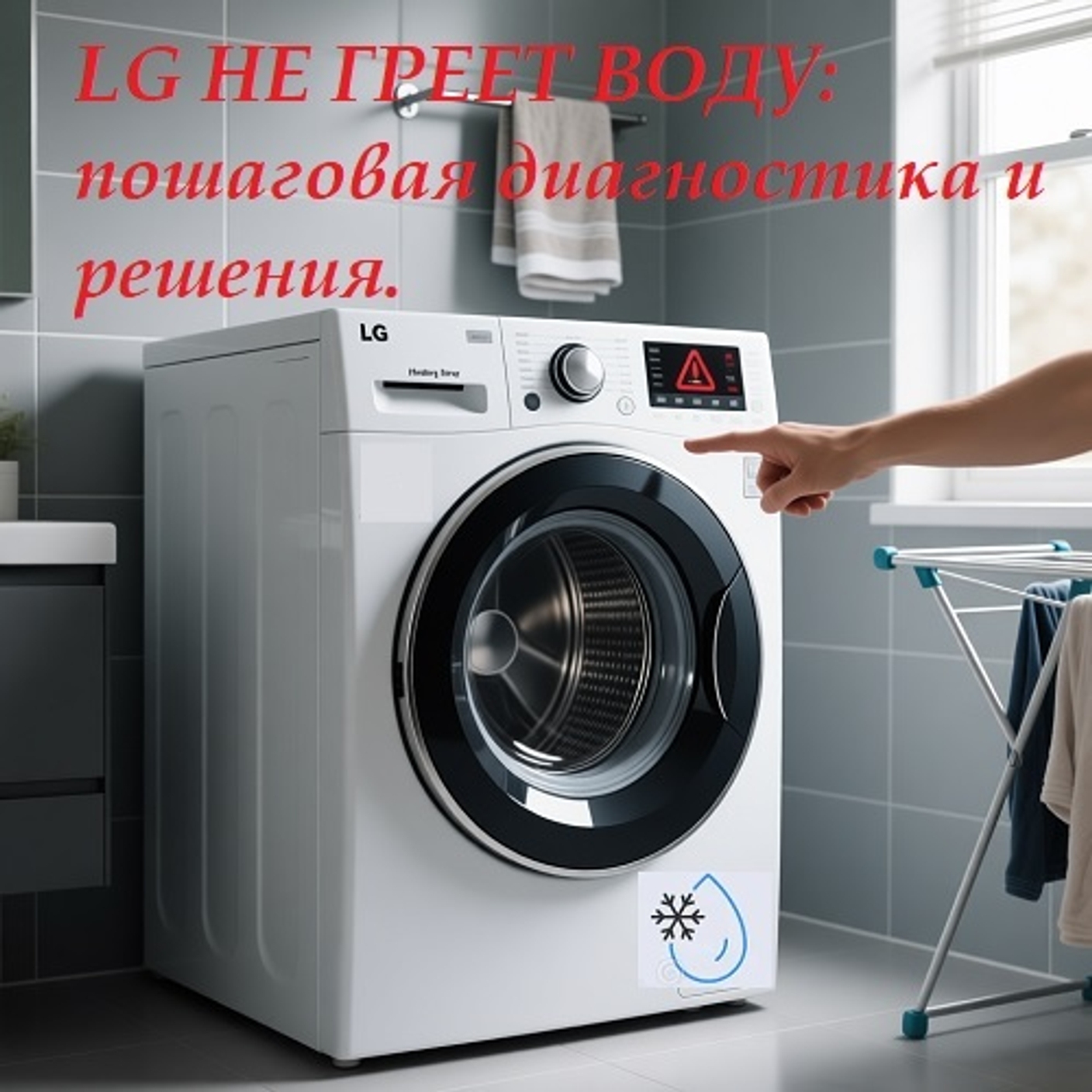 Что делать, если стиральная машина LG не греет воду: пошаговая диагностика и решения.