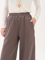 Брюки "Темный шоколад" женские утепленные