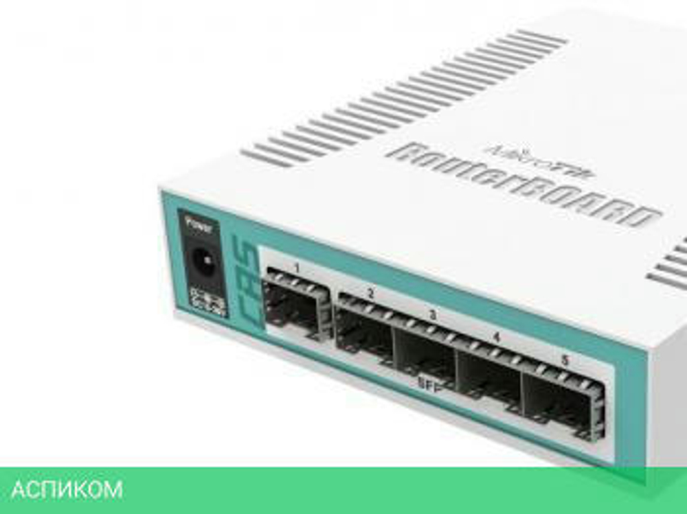 Коммутатор MikroTik CRS106-1C-5S