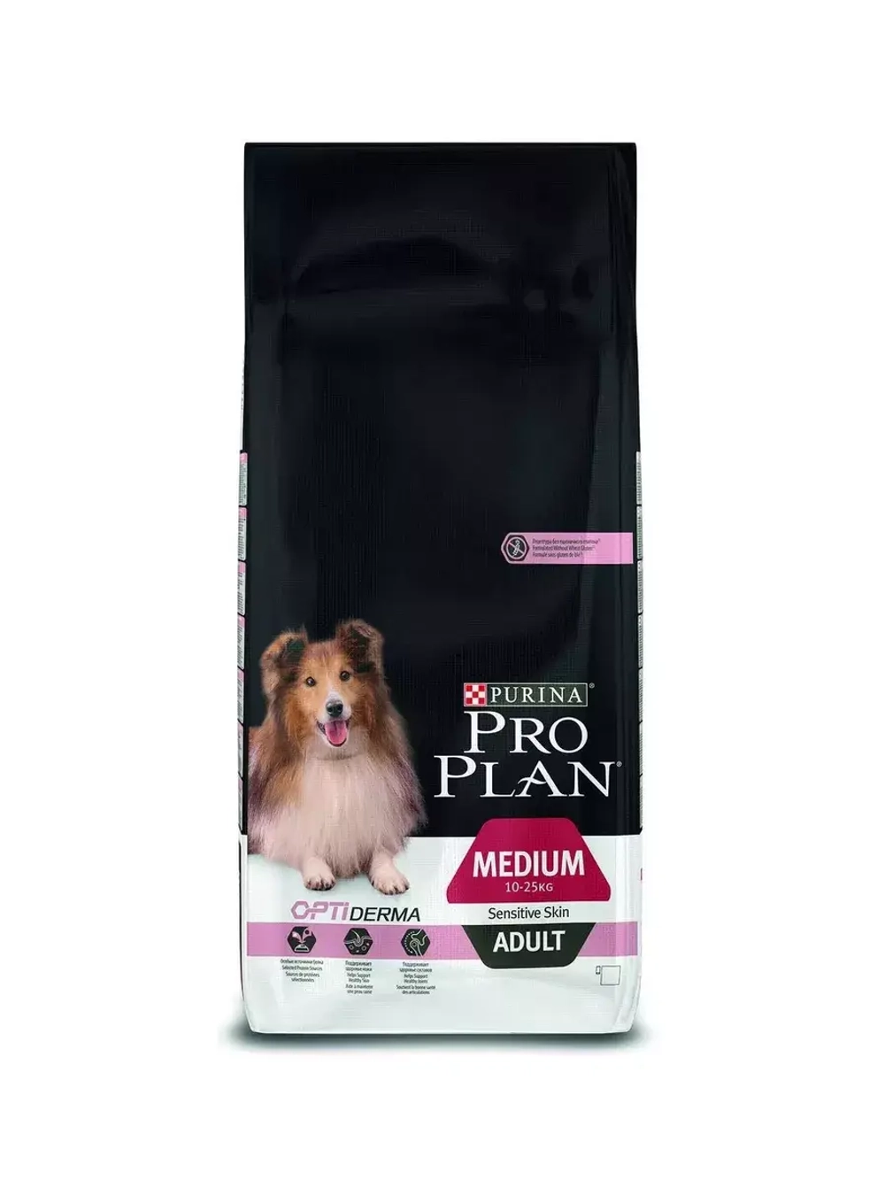 Purina PRO PLAN OPTIDERMA Medium Adult (Пурина Про План Оптидерма) сухой корм лосось 18 кг.
